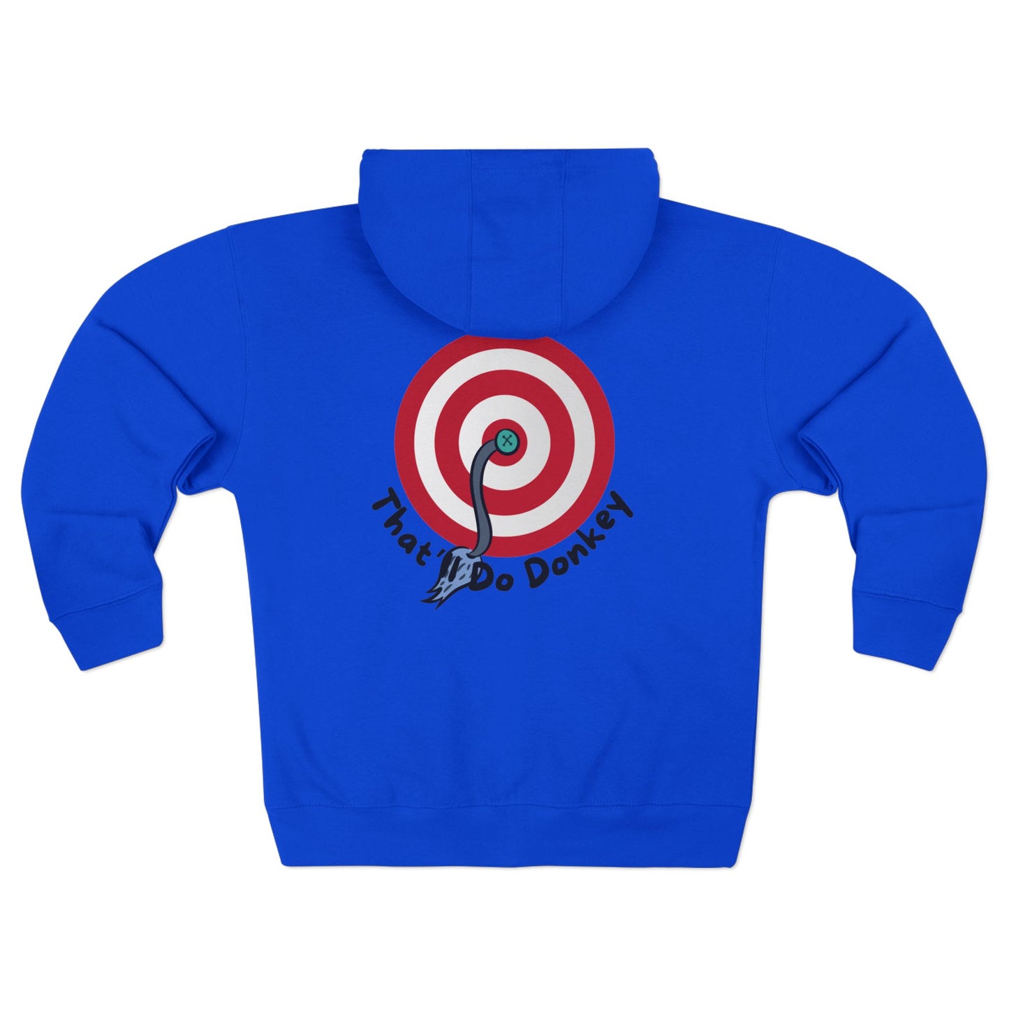 That'll  Do Donkey' Zip Up Hoodie