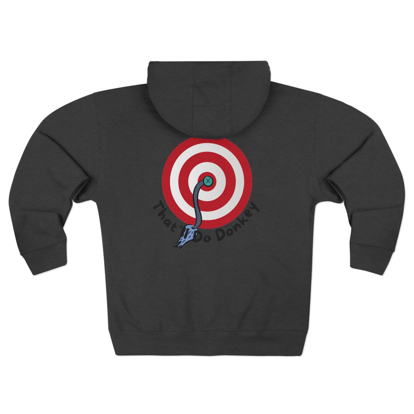 That'll  Do Donkey' Zip Up Hoodie